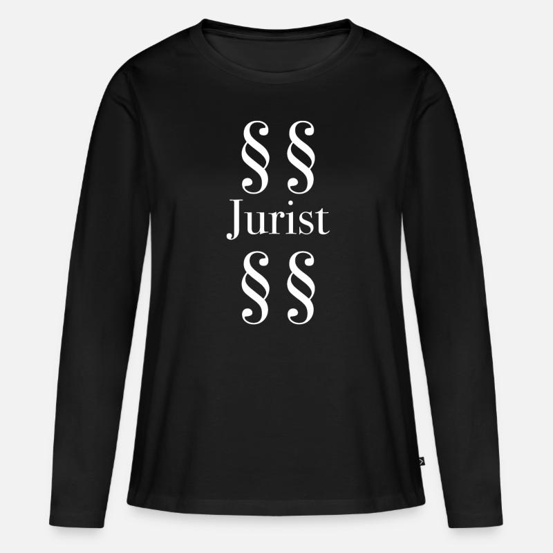 jurist - Women's Premium Organic Long Sleeve Shirt - black