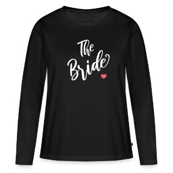 The Bride - Women's Premium Organic Long Sleeve Shirt - black - Front - Julia (174cm)