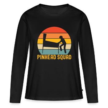 Pinball Flipper - Women's Premium Organic Long Sleeve Shirt - black - Front - Julia (174cm)