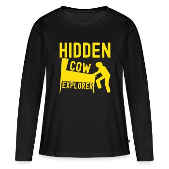 Pinball Flipper - Frauen Premium Bio Langarmshirt - Schwarz - Vorne - Julia (174cm)