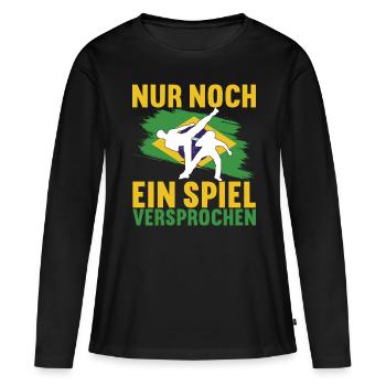 Capoeira Capoeirista - Women's Premium Organic Long Sleeve Shirt - black - Front - Julia (174cm)