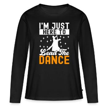 Danse de salon Danseurs de salon Danseurs de salon Danseurs de salon - T-shirt manches longues Premium bio Femme - noir - Devant - Julia (174cm)