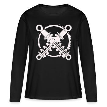 Workshop - Screwdriver Screwdriver Hobbyist - Women's Premium Organic Long Sleeve Shirt - black - Front - Julia (174cm)