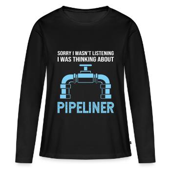 Locksmith Installer Assembly - Women's Premium Organic Long Sleeve Shirt - black - Front - Julia (174cm)