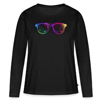 Birthday Birthgay Birth-gay Lgbt Gay - Women's Premium Organic Long Sleeve Shirt - black - Front - Julia (174cm)