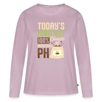 Dear Soil Science Agricultural Scientist - Women's Premium Organic Long Sleeve Shirt - dusky pink - Front - Julia (174cm)