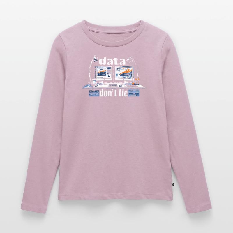 Daten Oder Es Passierte Nicht Big Data Frauen Premium Bio Langarmshirt