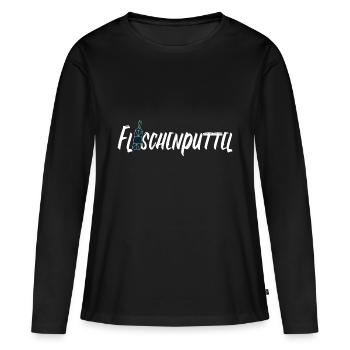 Flaschenputtel - Frauen Premium Bio Langarmshirt - Schwarz - Vorne - Julia (174cm)