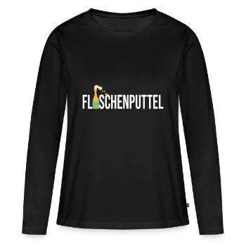Flaschenputtel - Frauen Premium Bio Langarmshirt - Schwarz - Vorne - Julia (174cm)