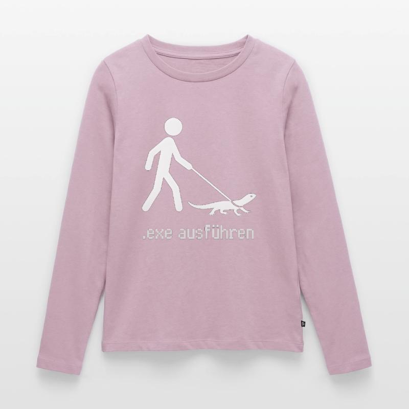 EXE Run Admin Computer Scientist Programmer Women's Premium Organic Long Sleeve Shirt