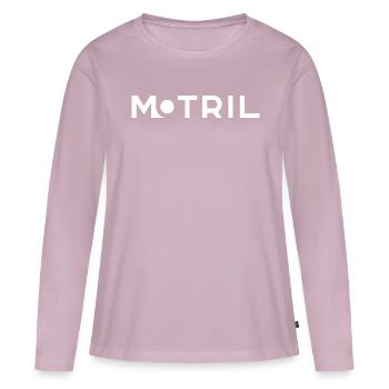 MOTRIL – Grenade – Andalousie – Espagne - T-shirt manches longues Premium bio Femme - rose poudré - Devant - Julia (174cm)