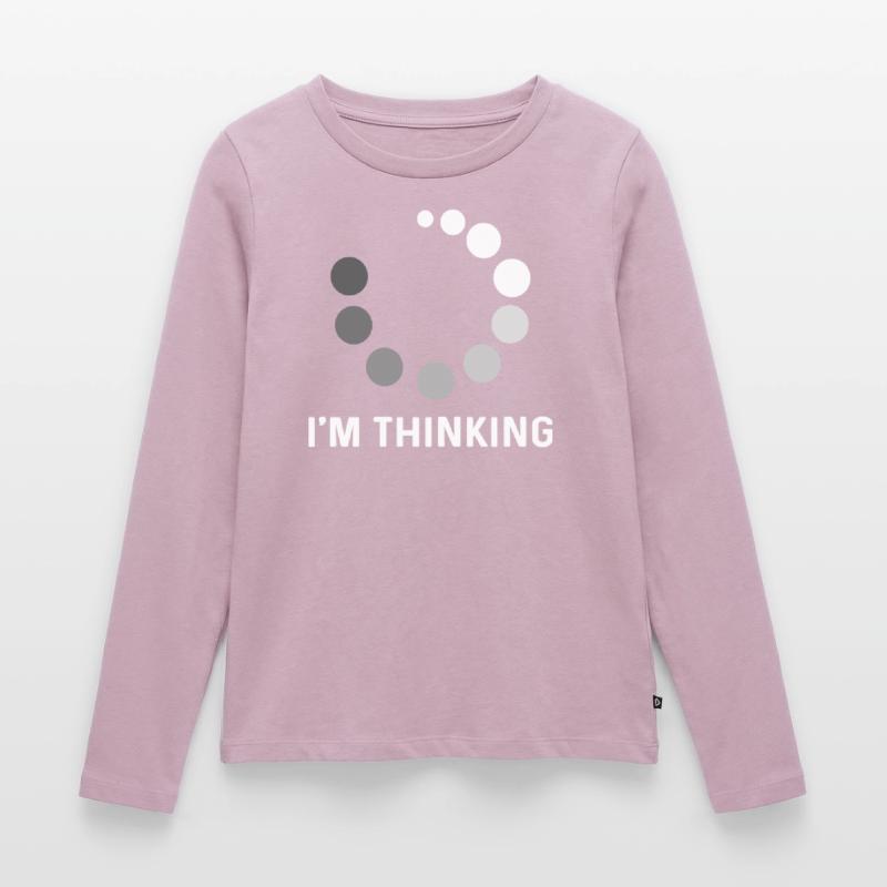 Loading Im Thinking ProgrammiererLoading Im Thinki Frauen Premium Bio Langarmshirt