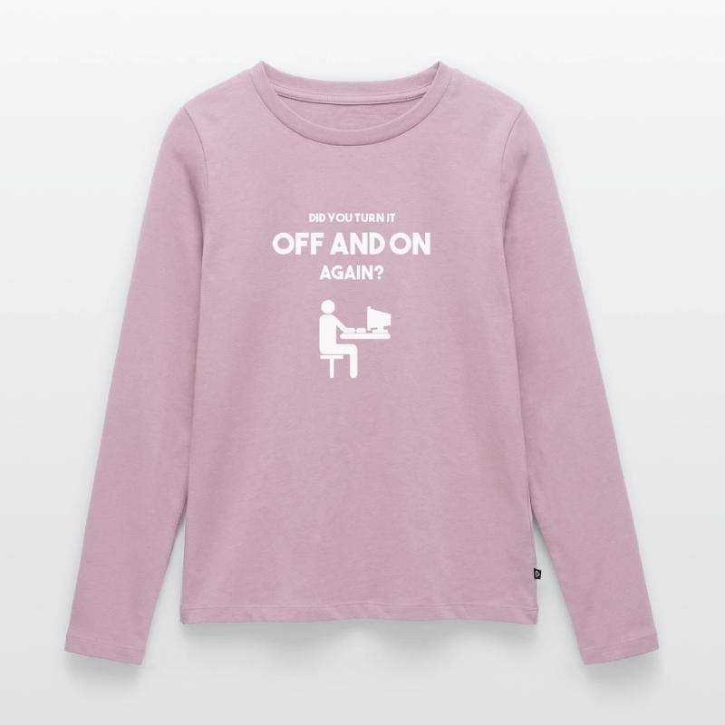 Programmer funny saying Java program Women's Premium Organic Long Sleeve Shirt