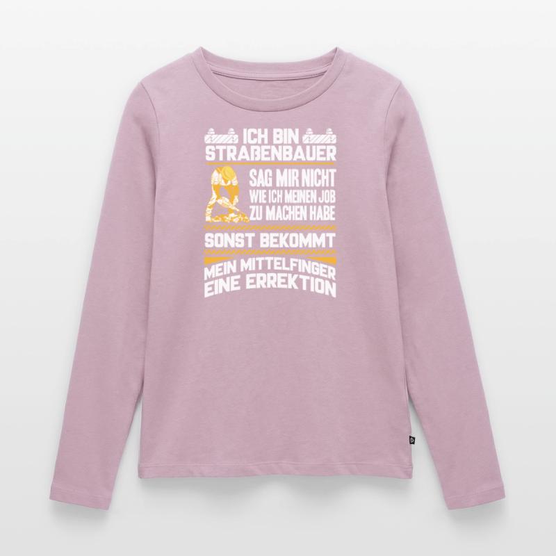 Construction site construction worker construction Women's Premium Organic Long Sleeve Shirt