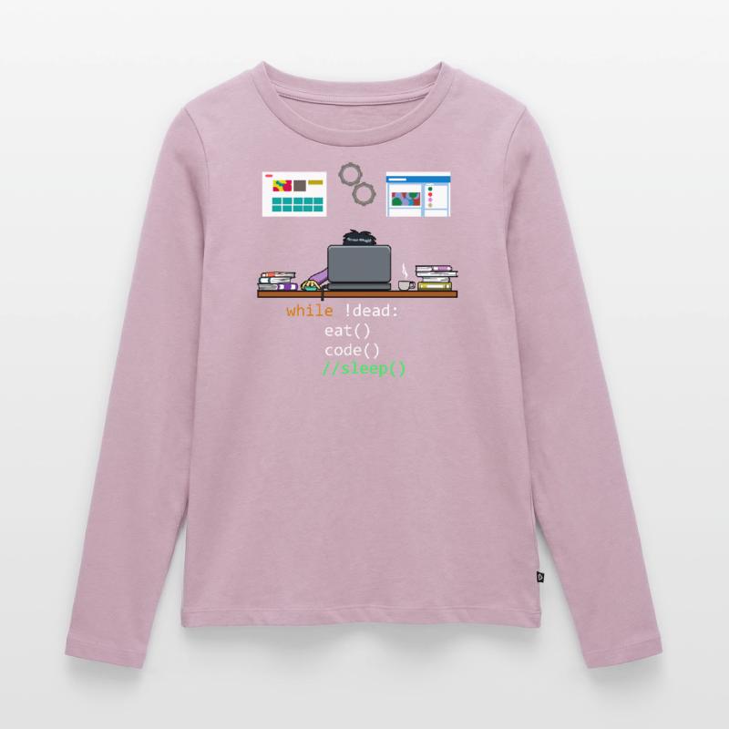 Programming Computer Science Developer Programmer Women's Premium Organic Long Sleeve Shirt