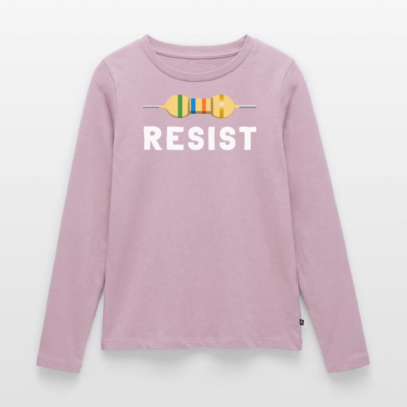 Resistance Circuit Electronics Engineering Physics Women's Premium Organic Long Sleeve Shirt