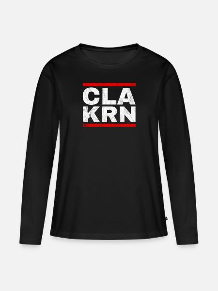 Cola Korn - Frauen Premium Bio Langarmshirt - Schwarz