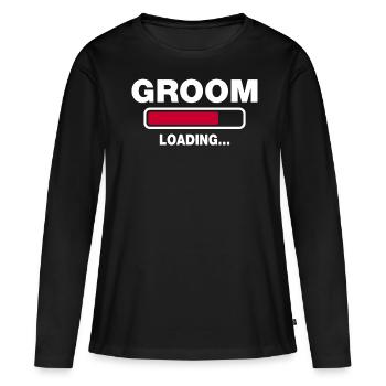 Groom - Women's Premium Organic Long Sleeve Shirt - black - Front - Julia (174cm)