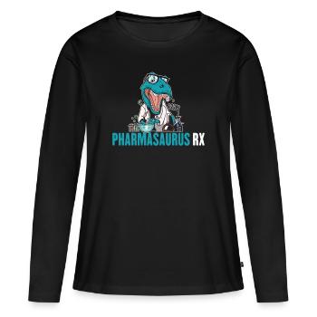 Apotheker Geschenk, Apotheke Pharmazie, Apotheker - Frauen Premium Bio Langarmshirt - Schwarz - Vorne - Julia (174cm)