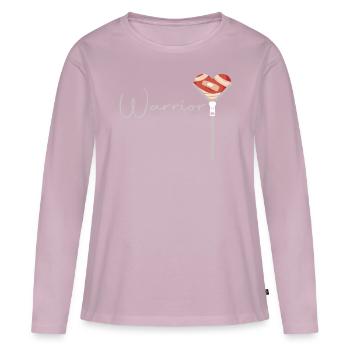 Recovery of heart surgery. - Women's Premium Organic Long Sleeve Shirt - dusky pink - Front - Julia (174cm)