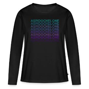 Aspidochelon Mittelalterliche Folklore Retro - Frauen Premium Bio Langarmshirt - Schwarz - Vorne - Julia (174cm)