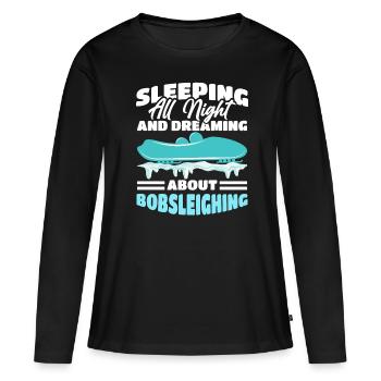 Bob Sledge - Women's Premium Organic Long Sleeve Shirt - black - Front - Julia (174cm)