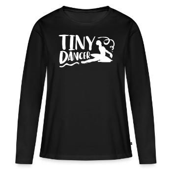 Winziger Tänzer, Balletttanzen - Frauen Premium Bio Langarmshirt - Schwarz - Vorne - Julia (174cm)