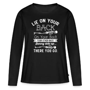 RAD technology, radiologist - Women's Premium Organic Long Sleeve Shirt - black - Front - Julia (174cm)
