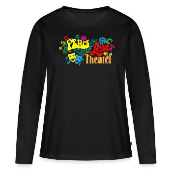 Broadway, Comédie musicale, Théâtre - T-shirt manches longues Premium bio Femme - noir - Devant - Julia (174cm)