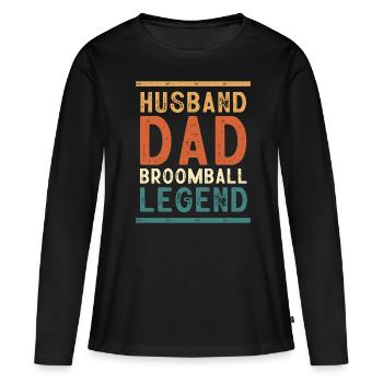 Broadway, Musical, Nerd de théâtre - T-shirt manches longues Premium bio Femme - noir - Devant - Julia (174cm)