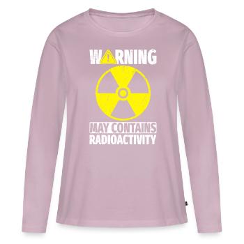 Nuclear Power Plant Nuclear Engineer - Women's Premium Organic Long Sleeve Shirt - dusky pink - Front - Julia (174cm)