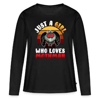 Cryptid Cryptozoology - Women's Premium Organic Long Sleeve Shirt - black - Front - Julia (174cm)
