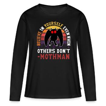 Cryptid Cryptozoology - Women's Premium Organic Long Sleeve Shirt - black - Front - Julia (174cm)