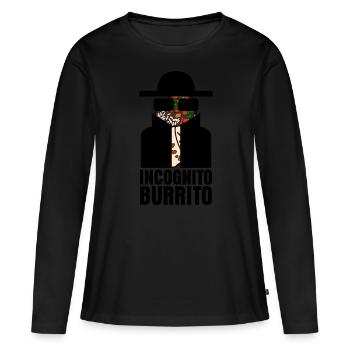 Burrito Burritos - Women's Premium Organic Long Sleeve Shirt - black - Front - Julia (174cm)