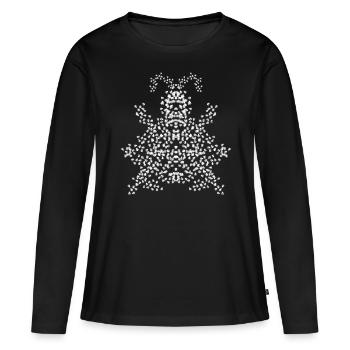 Ladybug Monsters Ladybugs - Women's Premium Organic Long Sleeve Shirt - black - Front - Julia (174cm)