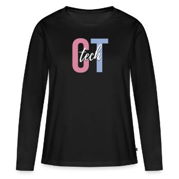 Radiologie Radiologe Rad Tech Nukleare Strahlung - Frauen Premium Bio Langarmshirt - Schwarz - Vorne - Julia (174cm)