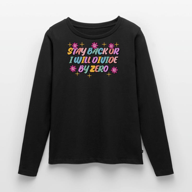 Math Teacher Maths Mathematics Frauen Premium Bio Langarmshirt