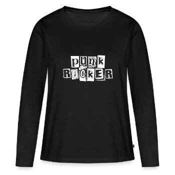 Punk rockers - Women's Premium Organic Long Sleeve Shirt - black - Front - Julia (174cm)