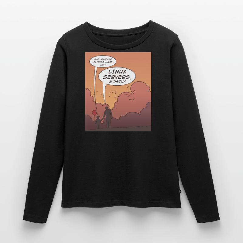 Funny coding programming languages design Women's Premium Organic Long Sleeve Shirt