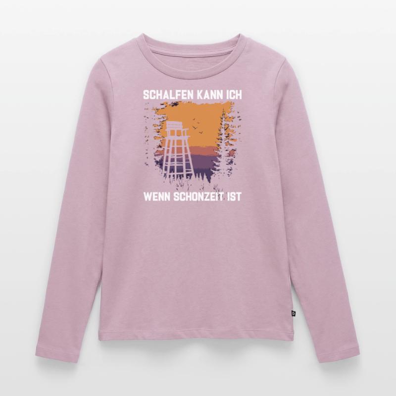 Jäger Schonzeit Frauen Premium Bio Langarmshirt