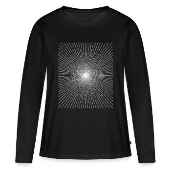 Pi Day Mathe Unendlich - Frauen Premium Bio Langarmshirt - Schwarz - Vorne - Julia (174cm)