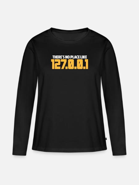 Programmierer - Frauen Premium Bio Langarmshirt - Schwarz