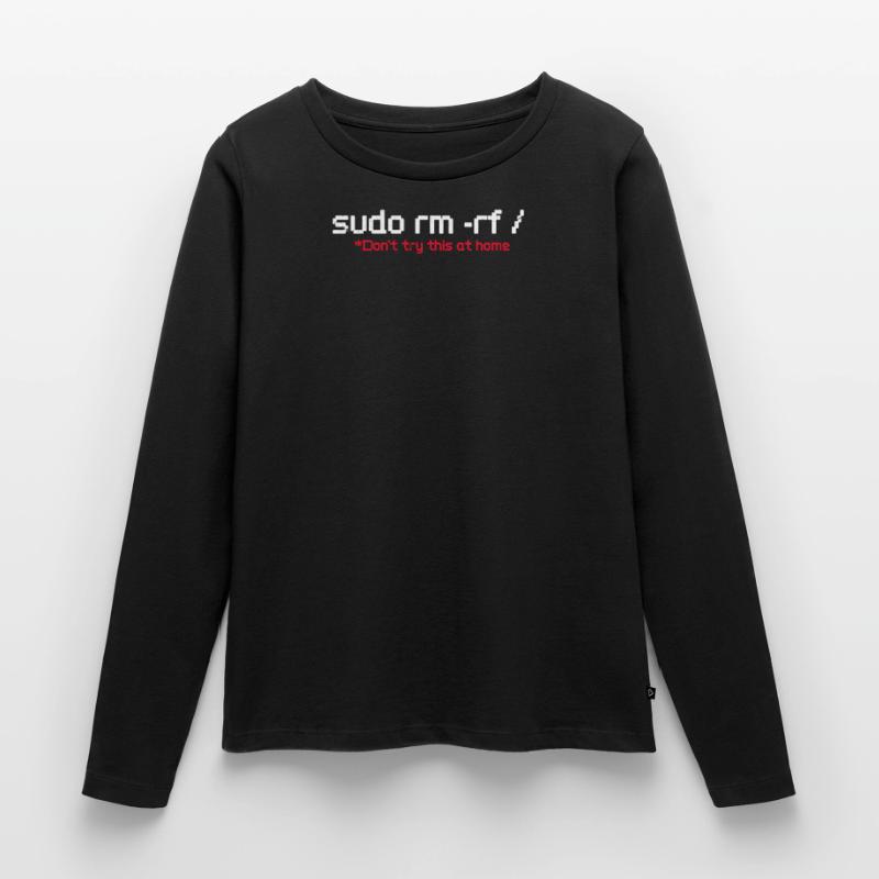 Programmierer Code Informatik Coder Geschenk Frauen Premium Bio Langarmshirt