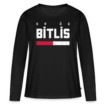 Bitlis 13 Turquie Turkiye TR Gift Holiday - T-shirt manches longues Premium bio Femme - noir - Devant - Julia (174cm)