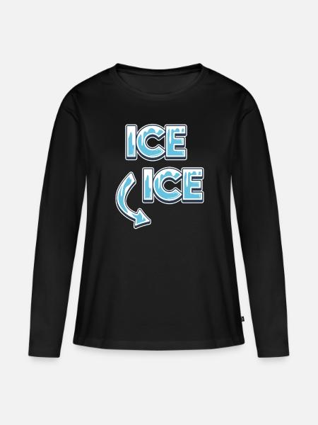 Schwangerschaft Ankündigung - Frauen Premium Bio Langarmshirt - Schwarz