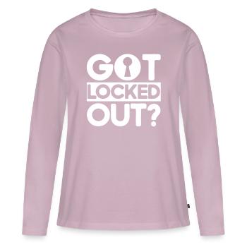 Locksmith Lock Picking Employee Locksmith - Women's Premium Organic Long Sleeve Shirt - dusky pink - Front - Julia (174cm)