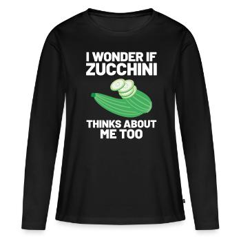 Virtual Reality VR Geschenk - Frauen Premium Bio Langarmshirt - Schwarz - Vorne - Julia (174cm)
