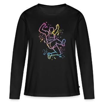 Long Jumpers Long Jump Kids Long Jump - Women's Premium Organic Long Sleeve Shirt - black - Front - Julia (174cm)