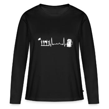 Spielmannszug Wind Orchestra Brass Band Brass Band - Women's Premium Organic Long Sleeve Shirt - black - Front - Julia (174cm)