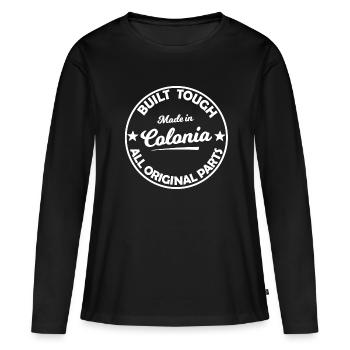 Les fans de Colonia - T-shirt manches longues Premium bio Femme - noir - Devant - Julia (174cm)
